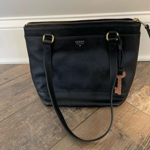 Black Fossil purse